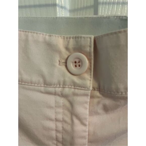 Kim Rogers Light Pink Cropped Cotton Pants. Size 16P - Picture 4 of 5